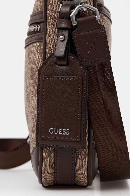Guess saszetka na ramię męska MILANO HMMILL.P6217 beżowy