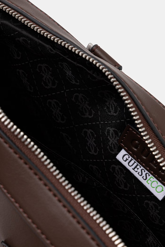 Guess torba na laptopa męska MILANO HMMILL.P6269 beżowy