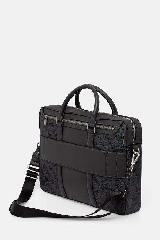 Akcesoria Guess torba na laptopa męska MILANO HMMILL.P6269 szary