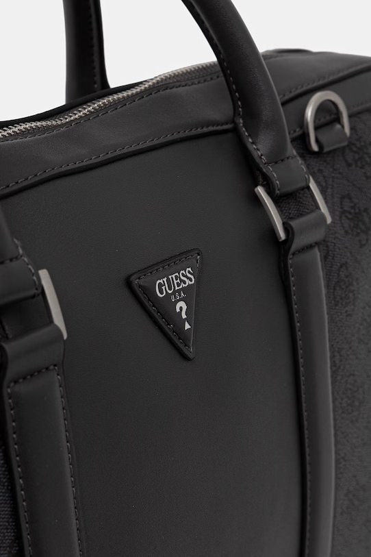 Guess torba na laptopa męska MILANO szary HMMILL.P6269
