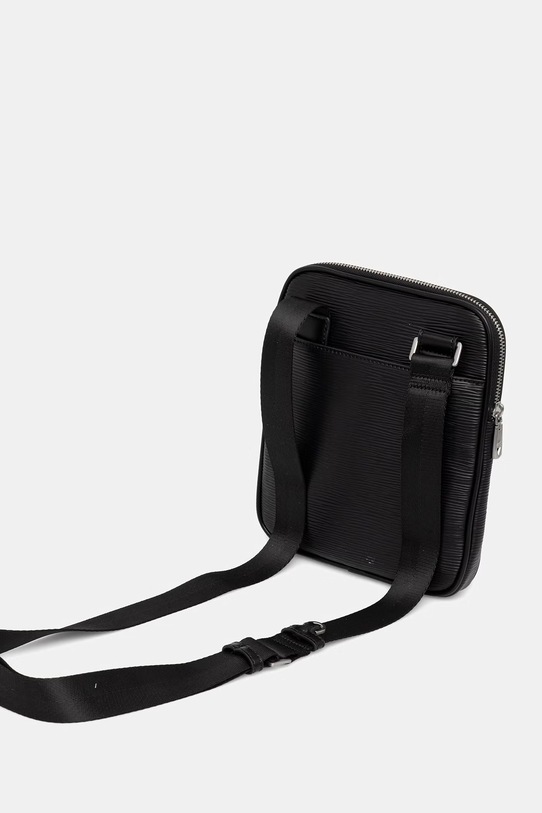 Doplňky Guess taška přes rameno pánská z imitace kůže MILANO HMMIPW.P6223 černá