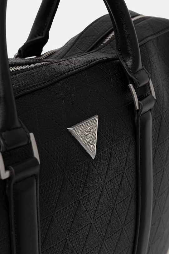 Guess torba męska z imitacji skóry TORINO czarny HMTOTE.P6169