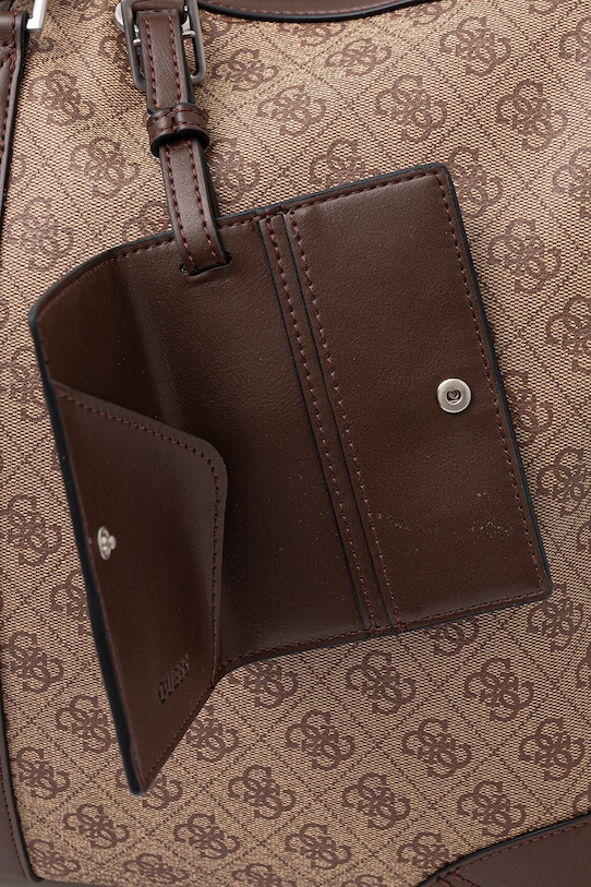 Guess torba podróżna męska z imitacji skóry MILANO beżowy TMMILL.P6235