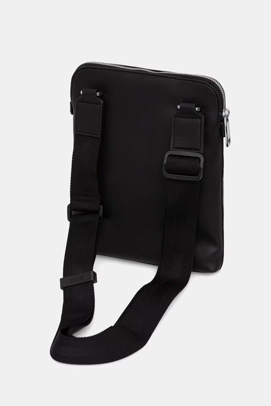 Akcesoria BOSS saszetka na ramię męska z imitacji skóry 50563089 czarny