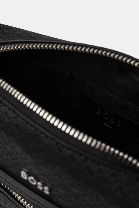 BOSS saszetka na ramię męska z imitacji skóry 50563718 czarny
