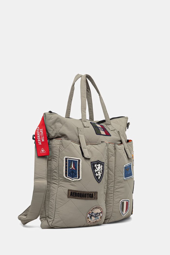 Aeronautica Militare torba BO1175XCT04298 zielony SS26