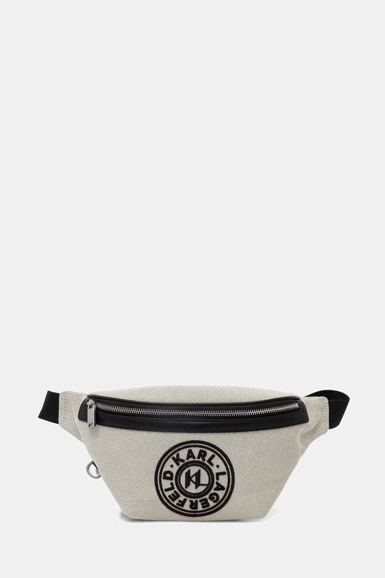 Karl Lagerfeld nerka na ramię damska bawełniana beżowy B2M30197