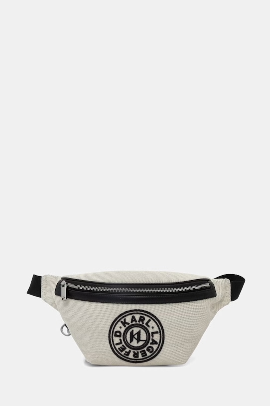 Karl Lagerfeld nerka na ramię damska bawełniana beżowy B2M30197