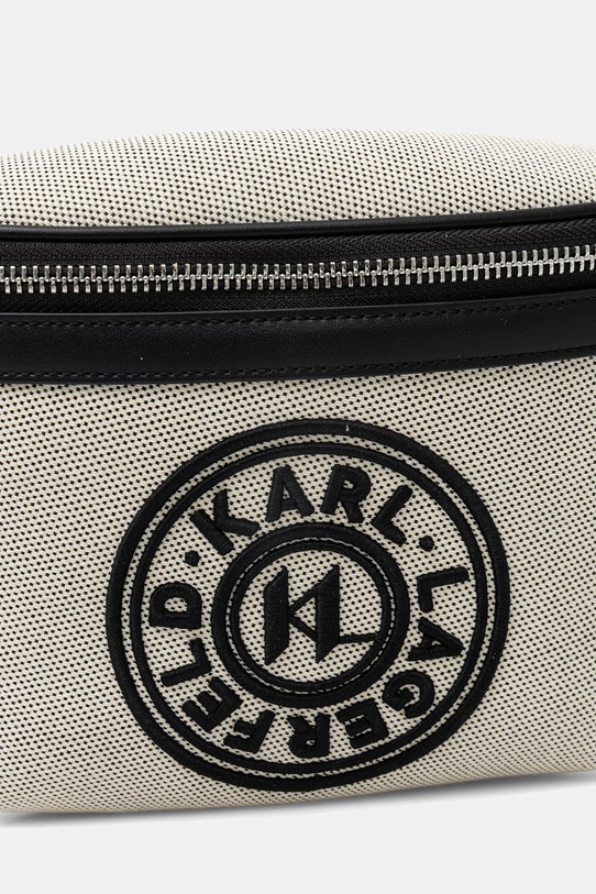 Karl Lagerfeld nerka na ramię damska bawełniana beżowy B2M30197