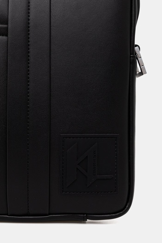 Doplňky Karl Lagerfeld aktovka mužská z imitace kůže B2M30191 černá