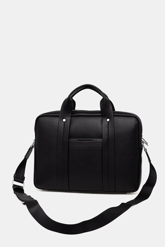 Karl Lagerfeld aktovka mužská z imitace kůže černá B2M30191