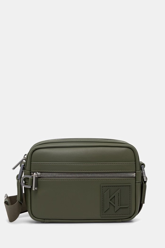 Karl Lagerfeld saszetka męska z imitacji skóry zielony B2M30186