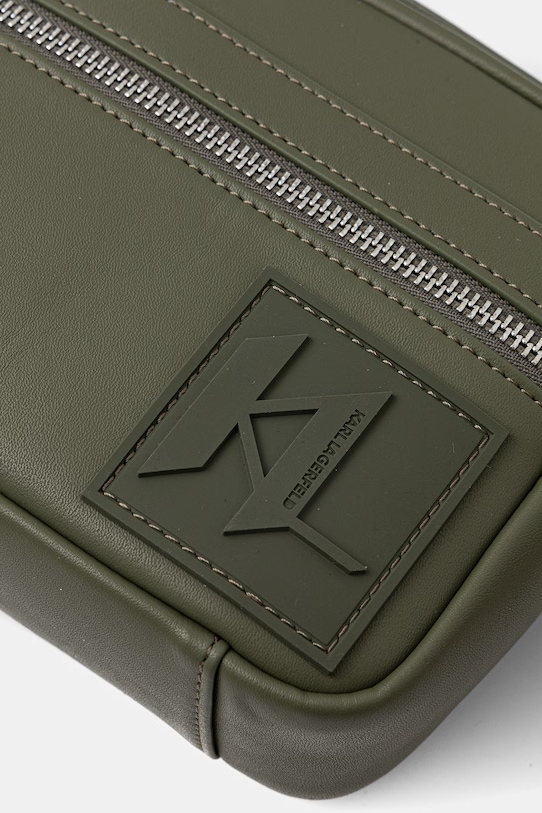 Karl Lagerfeld saszetka męska z imitacji skóry zielony B2M30186