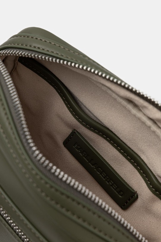 Karl Lagerfeld saszetka męska z imitacji skóry B2M30186 zielony