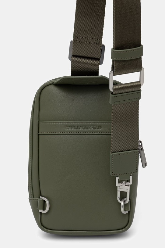 Akcesoria Karl Lagerfeld saszetka na ramię męska B2M30187 zielony
