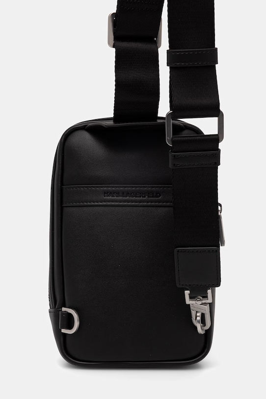 Akcesoria Karl Lagerfeld saszetka na ramię męska B2M30187 czarny
