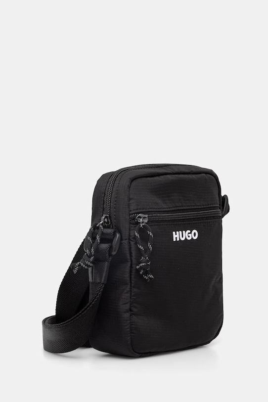 HUGO φάκελος ανδρικός EVERETT NS 50563508 μαύρο SS26