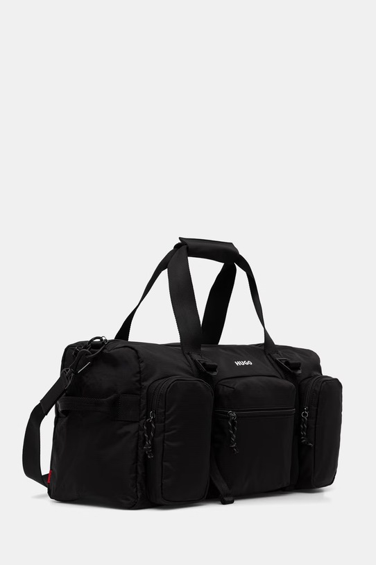 HUGO τσάντα ανδρική EVERETT new HOLDALL 50563512 μαύρο SS26