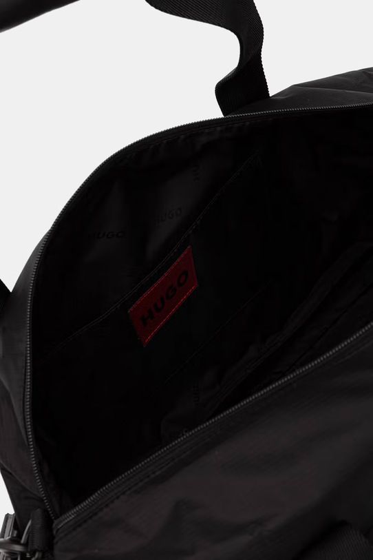 HUGO τσάντα ανδρική EVERETT new HOLDALL 50563512 μαύρο