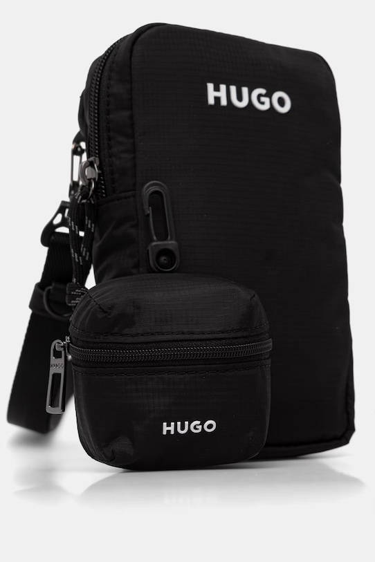 HUGO saszetka wodoodporna męska EVERETT PHONE HOLDER 50563513 czarny