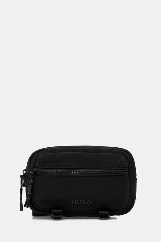 HUGO pasna torbica moška AYDEN_WAISTBAG črna 50563585