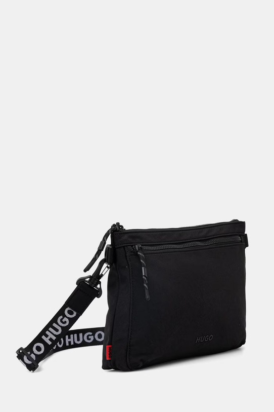 HUGO saszetka na ramię męska AYDEN_MESSENGER 50563601 czarny SS26