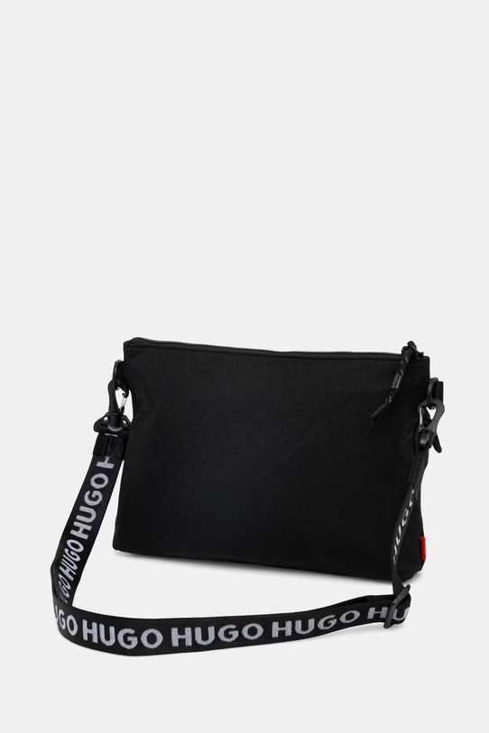 Akcesoria HUGO saszetka na ramię męska AYDEN_MESSENGER 50563601 czarny