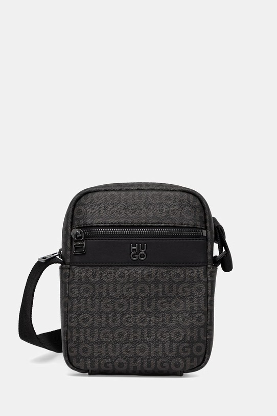 HUGO φάκελος ανδρικός από απομίμηση δέρματος Quantic μαύρο 50564307