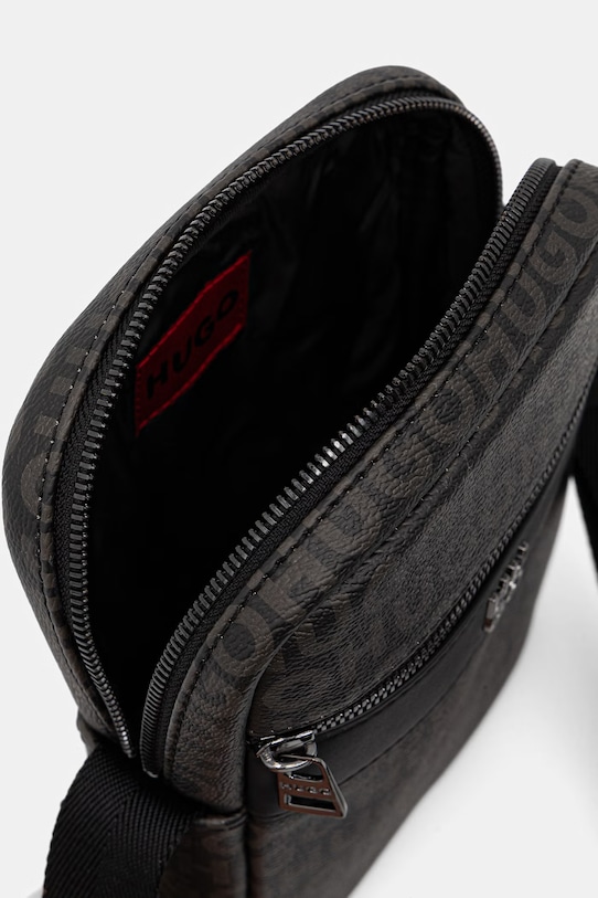 HUGO φάκελος ανδρικός από απομίμηση δέρματος Quantic 50564307 μαύρο