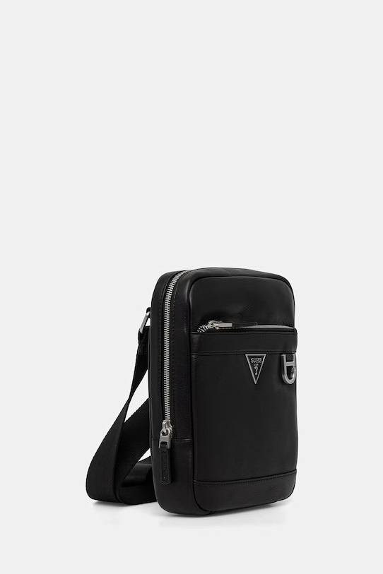 Guess taštička pánská kožená MONACO HMMOSE.P6159 černá SS26