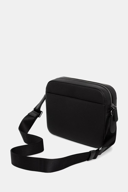 Akcesoria Michael Kors saszetka męska skórzana 33S6LJSM1L czarny