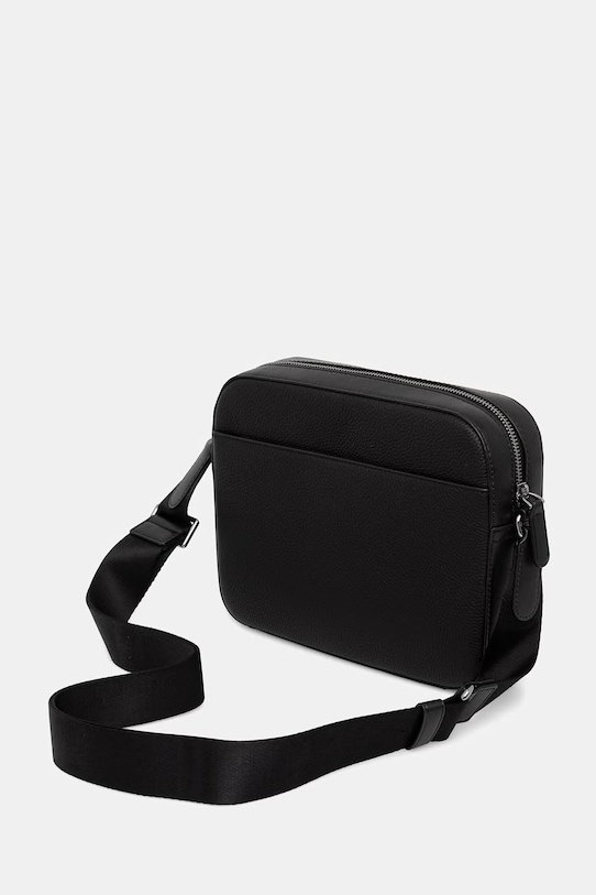 Akcesoria Michael Kors saszetka męska skórzana 33S6LJSM1L czarny