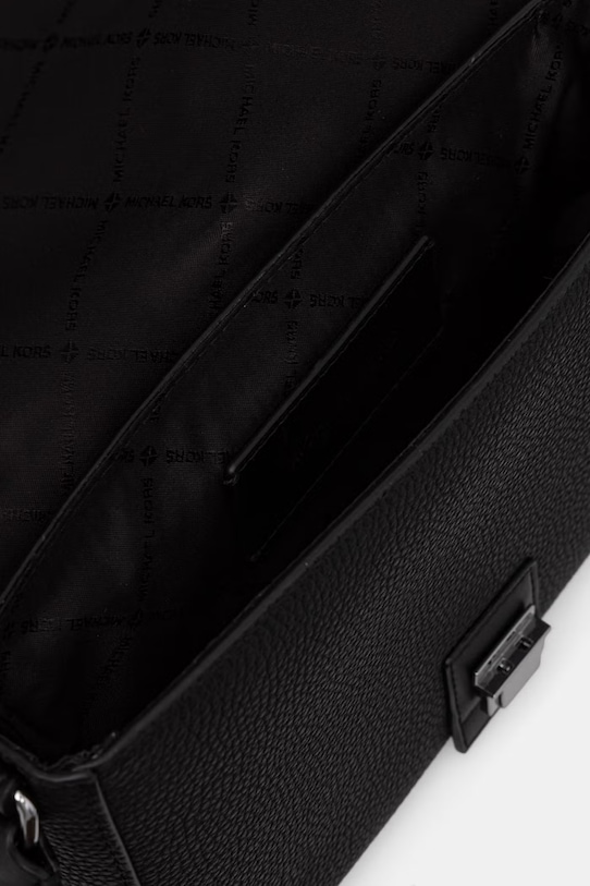 Michael Kors saszetka męska skórzana 33S6LEZM1L czarny