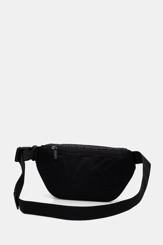 Akcesoria Michael Kors nerka na pas męska z imitacji skóry 33S6LBNY1O czarny