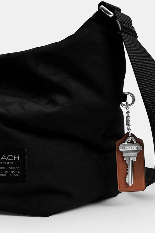 Coach torba materiałowa męska Leo Crossbody CDV02 czarny