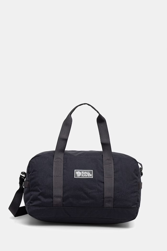 Τσάντα Fjallraven Vardag Duffel 33L απλικέ μαύρο F23200342