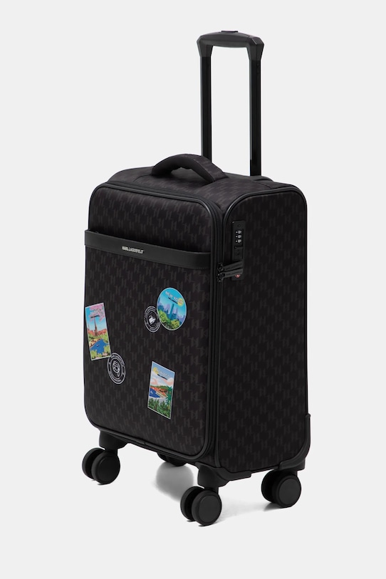 Βαλίτσα Karl Lagerfeld IKON MONOGRAM B1W30253 καφέ SS26