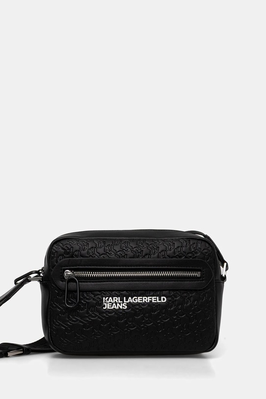 Karl Lagerfeld Jeans saszetka imitacja skóry licowej czarny B1M30142