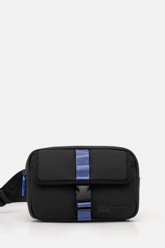 Karl Lagerfeld Jeans saszetka nie mieści A4 czarny B1M30149