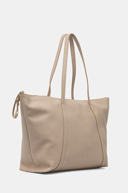 Coccinelle torba skórzana NORY E1.U45.11.01.01 beżowy SS26