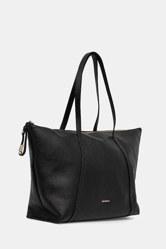 Coccinelle torba skórzana NORY E1.U45.11.01.01 czarny SS26