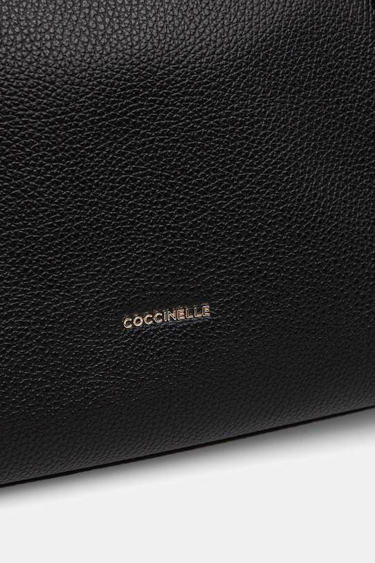 Coccinelle torba skórzana NORY czarny E1.U45.11.01.01