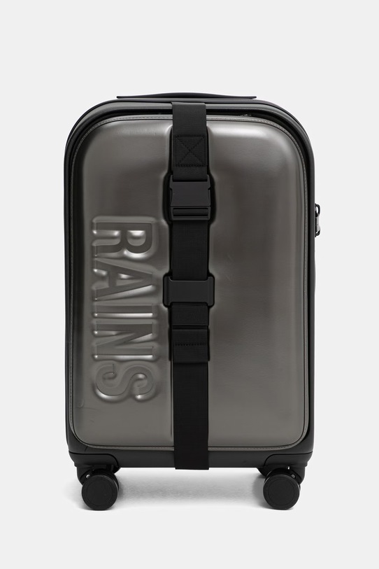 Βαλίτσα Rains 14190 Texel Cabin Trolley W3 συνθετικό ασημί 14190.150