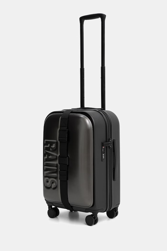 Βαλίτσα Rains 14190 Texel Cabin Trolley W3 14190.150 ασημί SS26