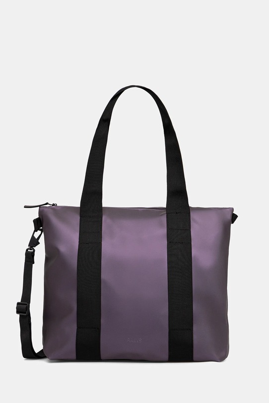 Rains torba 14160 Tote Bag Mini W3 mieści A4 fioletowy 14160.143