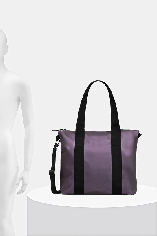 Rains torba 14160 Tote Bag Mini W3 14160.143 fioletowy