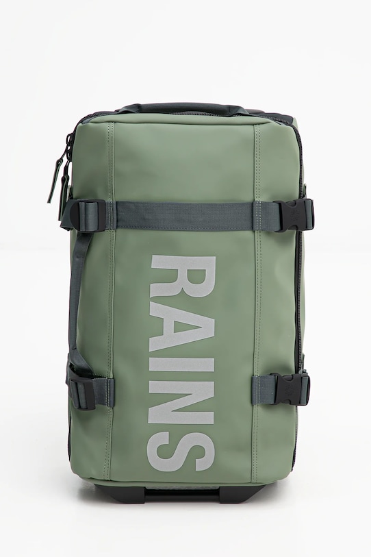 Βαλίτσα Rains 13460 Texel Cabin Bag W3 συνθετικό πράσινο 13460.145