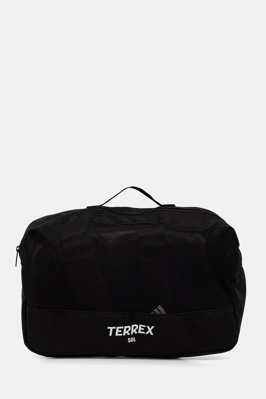adidas TERREX torba sportowa damska z imitacji skóry Duffel 50L JY5692 czarny