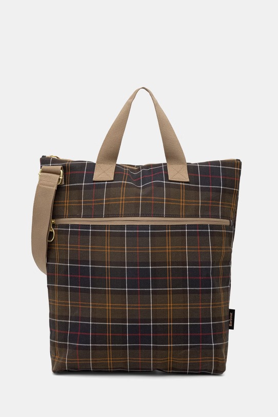 Barbour torba bawełniana zielony UBA0762