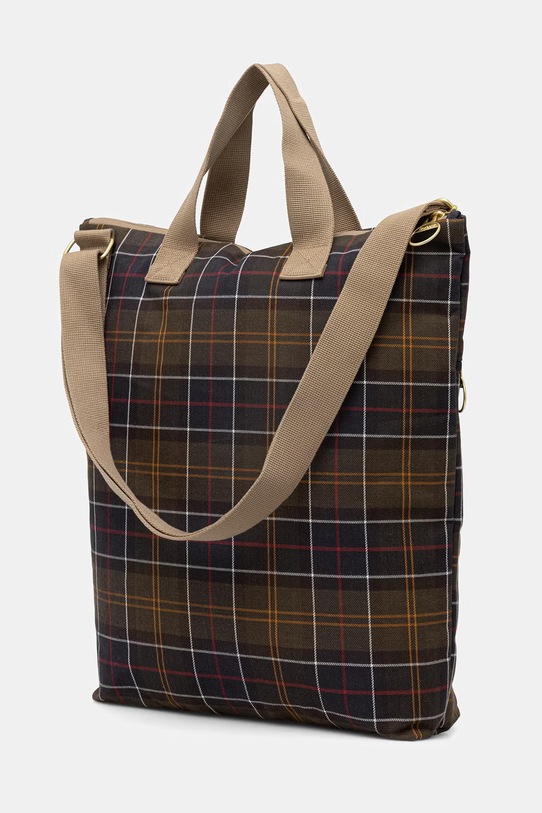 Akcesoria Barbour torba bawełniana UBA0762 zielony